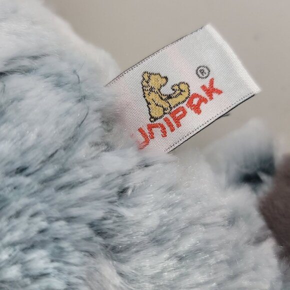 Unipak Koala Bear Plush Gray White 10" Sitting Australia Marsupial 2016 NWT - Picture 9 of 12